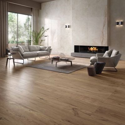 Flaviker Cozy Brown 26x200 Wand- und Bodenfliese Matt FL-PF60001079