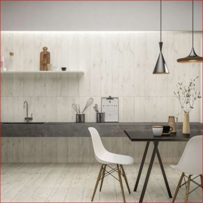 Porcelaingres Pure White 20x120 Wand-/Bodenfliese Matt PG-X122345X6