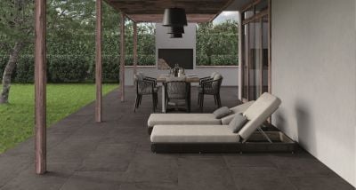 Castelvetro Konkrete Nero 60x120x2 Terrassenplatte Matt can-XKO62R7