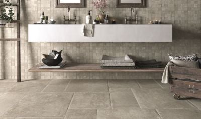 Castelvetro Matiere Grigio 45x45 Wand- und Bodenfliese Matt can-CMT45R4