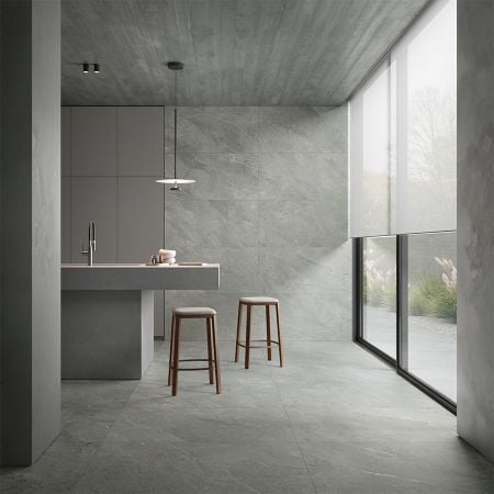Cinque Positano Ash 59,5x119cm Wand- und Bodenfliese Matt