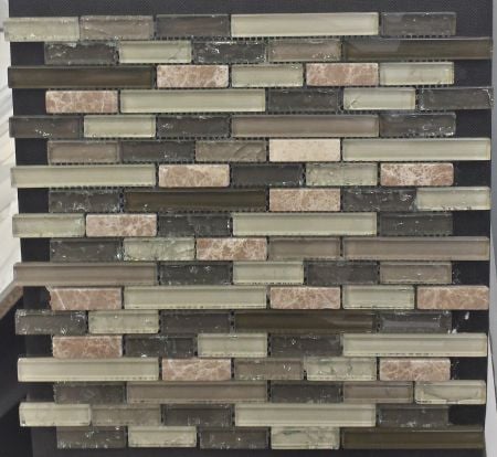 Cinque Glana Anthrazit/Braun be-PMLK251 Mosaik 30x30