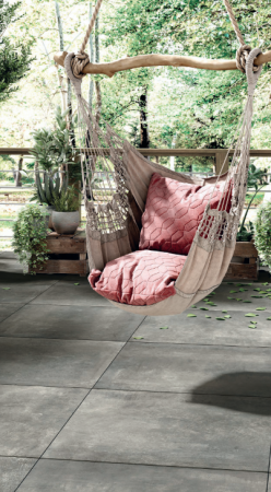 Cinque Ambienti Greige 80x80x2cm Terrassenplatte Matt