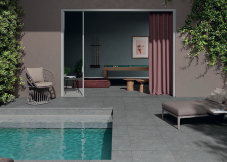 Cinque Frammenti Grau 60x60x2cm Terrassenplatte Matt