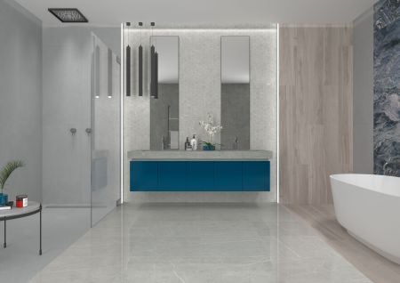 Tau Ceramica Elite Silver 60x120 Boden-/Wandfliese Poliert