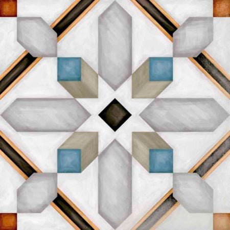 Vives Maison Boheme Demel Multicolor 20x20 Wand- und Bodenfliese Matt