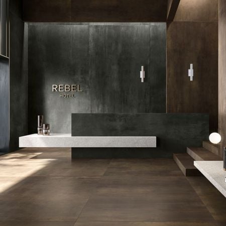 Flaviker Rebel Bronze 90x90x2 Terrassenplatte Matt FL-PF60004251