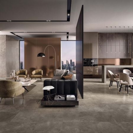 Flaviker Hyper Taupe 30x120 Wand- und Bodenfliese Matt FL-PF60003091