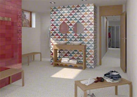 Vives Corso Burdeos 10x20 Wandfliese Poliert