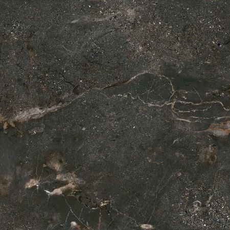 Tau Ceramica Mainstone Black 75x75 Boden-/Wandfliese Poliert