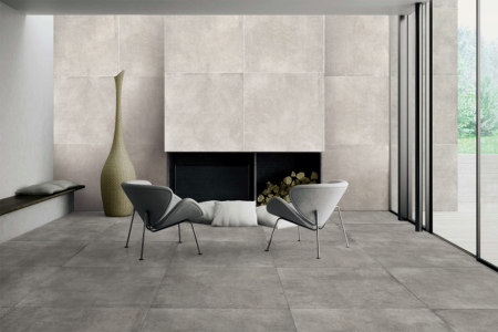 Cinque Milano Bianco 90x90 Boden-Wandfliese Matt