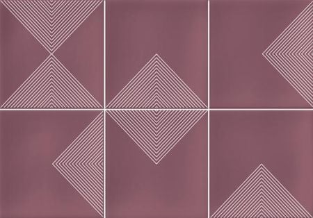 Vives Hanami Meguro Marsala 23x33,5 Wandfliese Poliert