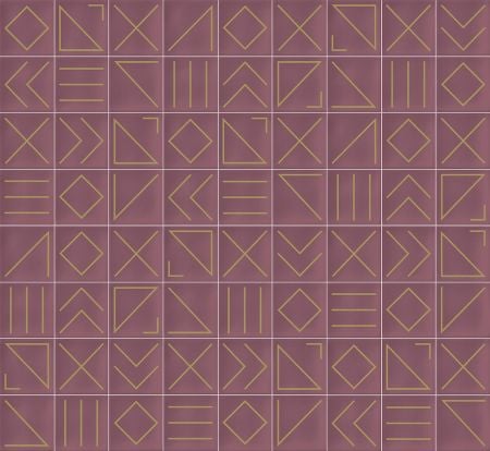 Vives Hanami Nagano Marsala 23x33,5 Wandfliese Poliert