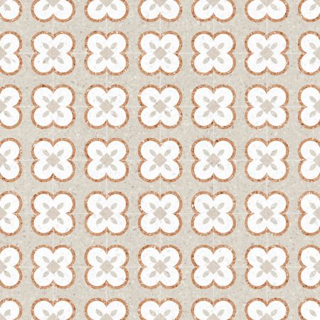 Vives Niza Octógono Tolone Beige 20x20 Wand- und Bodenfliese Matt