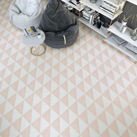 Vives Svenska Tre Rosa 20x20 Wand- und Bodenfliese Matt