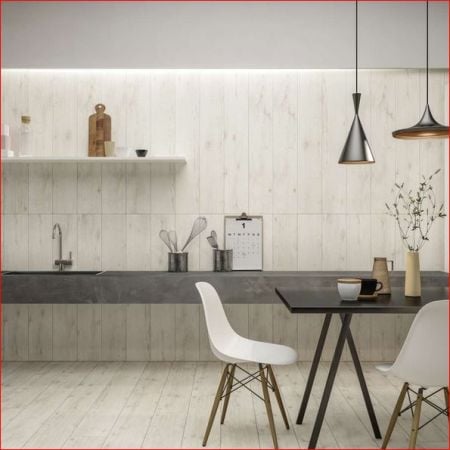 Porcelaingres Pure White 20x120 Wand-/Bodenfliese Matt PG-X122345X6