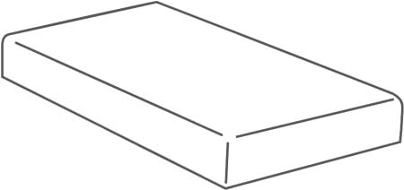 Castelvetro Fusion Antracite 30x60x2 Elemento L Angolo Dx. Matt can-XFU3AELDX7