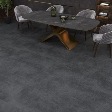 Cinque Palermo Schwarz 99,5x99,5 Wand- und Bodenfliese Matt - Charge XD01