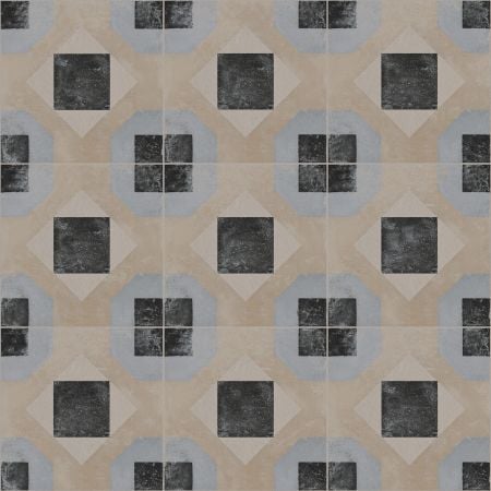 Castelvetro Cementine Tappeto A Color 20x20 Wand- und Bodenfliese Matt can-CCM20R99A