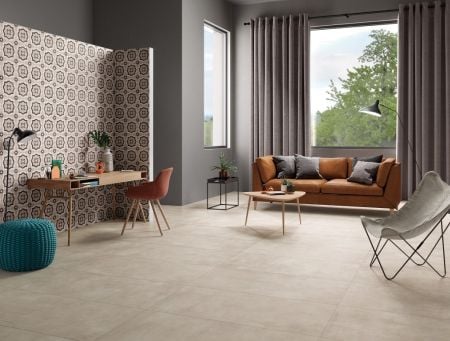 Cinque Sorrento Taupe 59,5x119cm Wand- und Bodenfliese Matt
