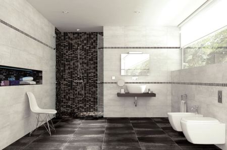 Tau Ceramica Corten Gris 30x60 Wall Dekor Matt