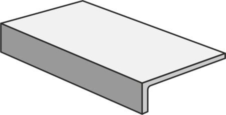 Castelvetro Matiere Bianco 10x60 Elemento L Matt Grip can-CMT1GEL