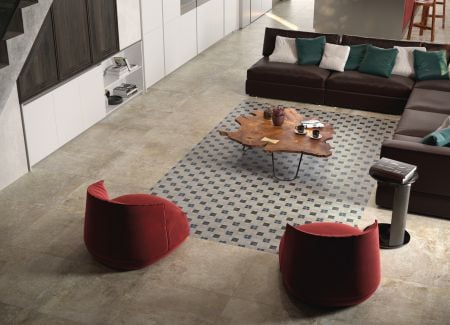 Castelvetro Cementine Tappeto A Color 20x20 Wand- und Bodenfliese Matt can-CCM20R99A