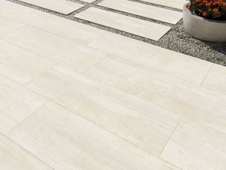 Castelvetro Deck Concept White 40x120x2 Terrassenplatte Matt can-XDK42R1