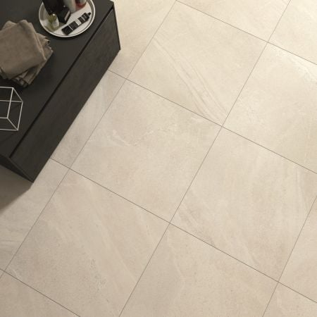 Castelvetro Life Bianco 60x60 Wand- und Bodenfliese Matt can-CLE60R1