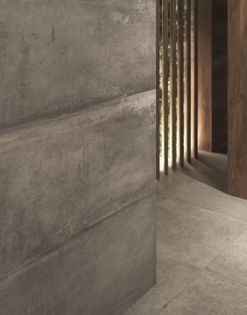 Castelvetro Materika Cenere 100x100 Wand- und Bodenfliese Matt can-CMK10R44