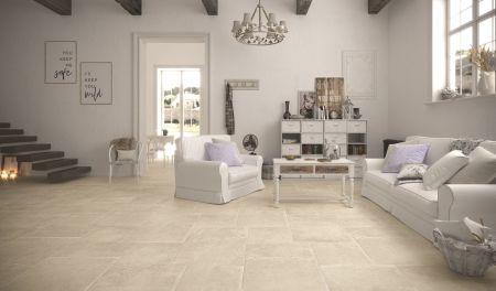 Castelvetro Matiere Bianco 45x45 Wand- und Bodenfliese Matt can-CMT45R1