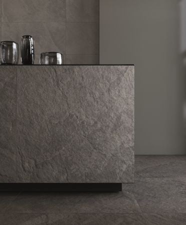 Castelvetro Slate Antracite 60x120 Wand- und Bodenfliese Matt can-CSL62R7