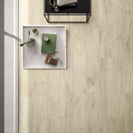 Castelvetro Woodland Almonds 20x80 Wand- und Bodenfliese Matt Grip can-CWD28R1G