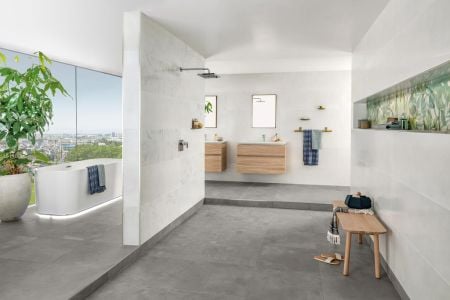 Villeroy und Boch Urban Jungle white grey 1440 TC00 0 Wandfliese 40x120 matt