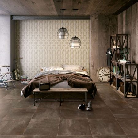 Porcelaingres Radical Brown 100x100 Wand-/Bodenfliese Matt PG-X1010271X6