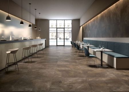 Porcelaingres Royal Stone Imperial Brown 100x100 Wand-/Bodenfliese Matt PG-X1010381X6
