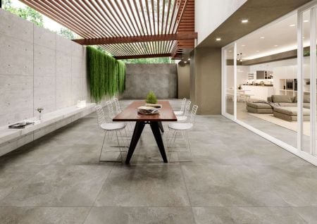 Porcelaingres Royal Stone Palladium Grey 100x100x2 Terrassenplatte Matt PG-X1010382X20