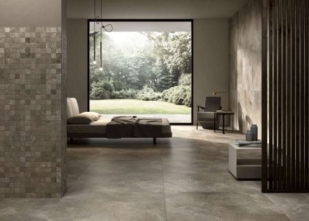 Porcelaingres Royal Stone Palladium Grey 100x100 Wand-/Bodenfliese Matt PG-X1010382X6