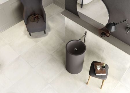 Porcelaingres Soft Concrete White 60x60 Wand-/Bodenfliese Matt PG-X600320X8