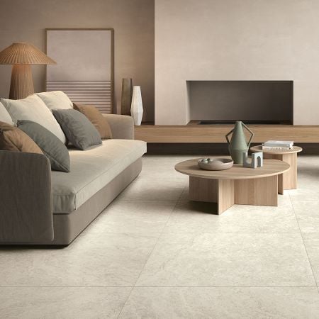 Castelvetro Roma Bianco 100x100 Wand- und Bodenfliese Matt can-02CRA10R1