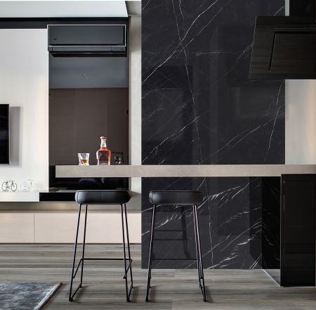 Cinque Exklusiv Matera Black 120x120 Wand- und Bodenfliese Matt #1