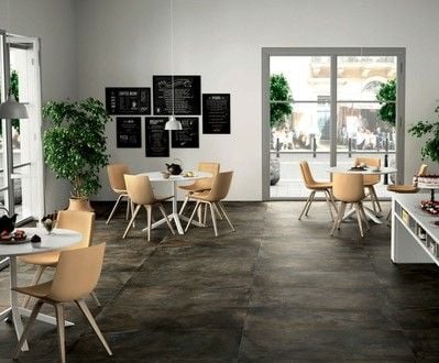 Cinque Basic Line Iron 37x75 Wand- und Bodenfliese Matt