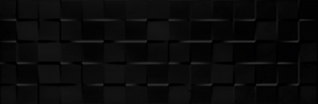 Tau Ceramica Sun cubic black Wandfliese 25x75 matt