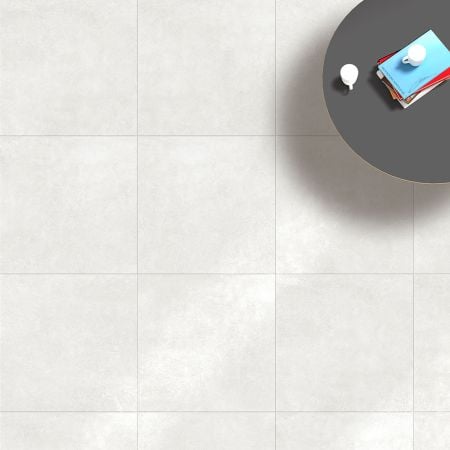 Cinque Surface White 60x60 Wand- und Bodenfliese Matt