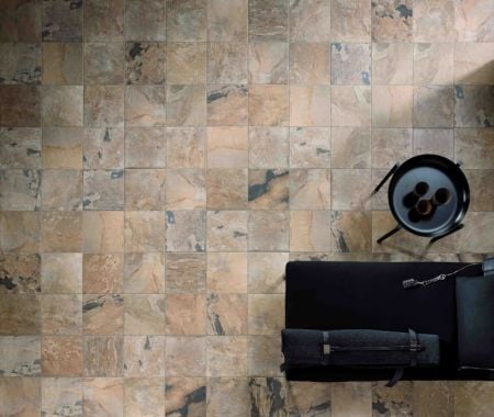 Unicom Starker Natural Slate autumn UNI-4032  Bodenfliese 45,8x45,8 geschiefert