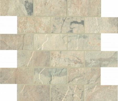 Unicom Starker Natural Slate winter UNI-4019-Mosaik Brick 30x30 geschiefert