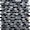 Cinque Glana Schwarz/Metall be-PML088 Mosaik 30x30